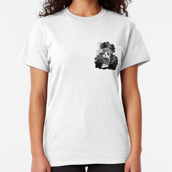 Smoking Skull Brook Classic T-Shirt