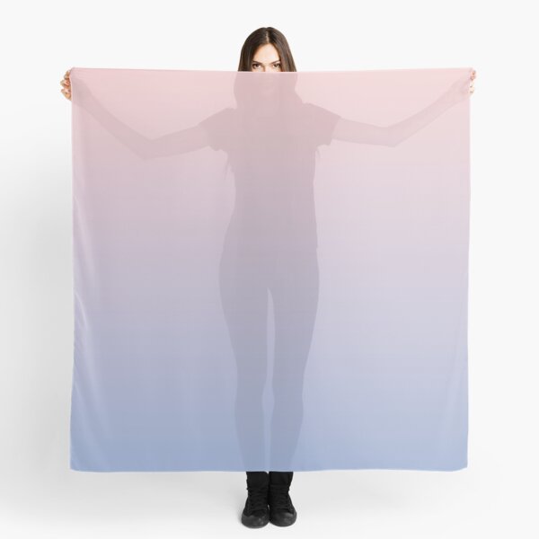 Ombre | Gradient Colors | Rose Quartz and Serenity | Pantone Colors of the Year 2016 | Pantone | Color Trends | Fashion Colors | Scarf
