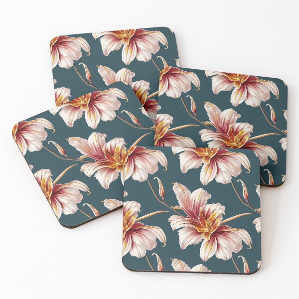 Item preview,  Vintage Abstract Floral Design designed and sold by VintageFlorals.
