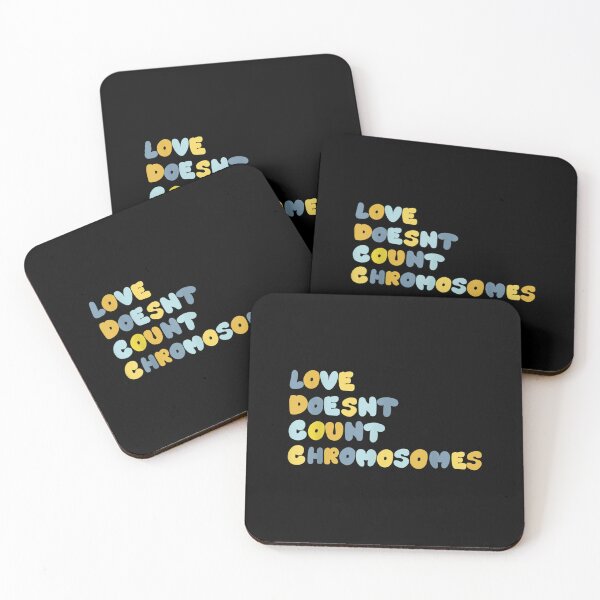 Item preview, Love Doesn't Count Chromosomes Down Syndrome Awareness designed and sold by Theodorefletche.