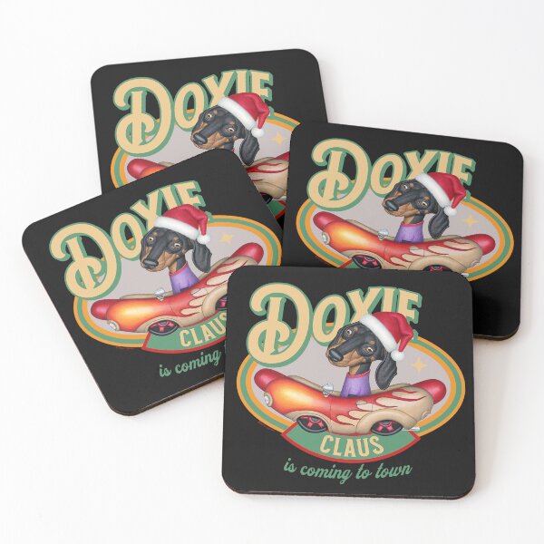 Item preview, Doxie Claus is Coming to Town designed and sold by Danny Gordon.
