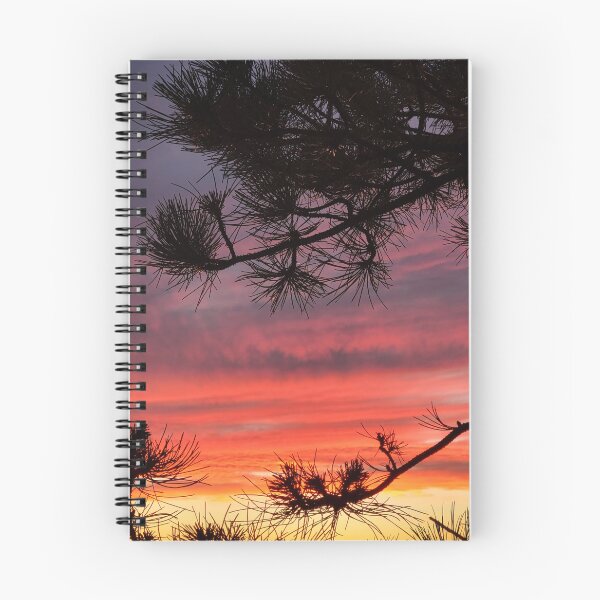 Item preview, Sunset Pine Silhouette designed and sold by Rebecca Jane.