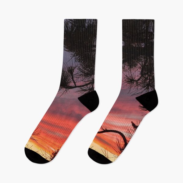 Item preview, Sunset Pine Silhouette designed and sold by Rebecca Jane.
