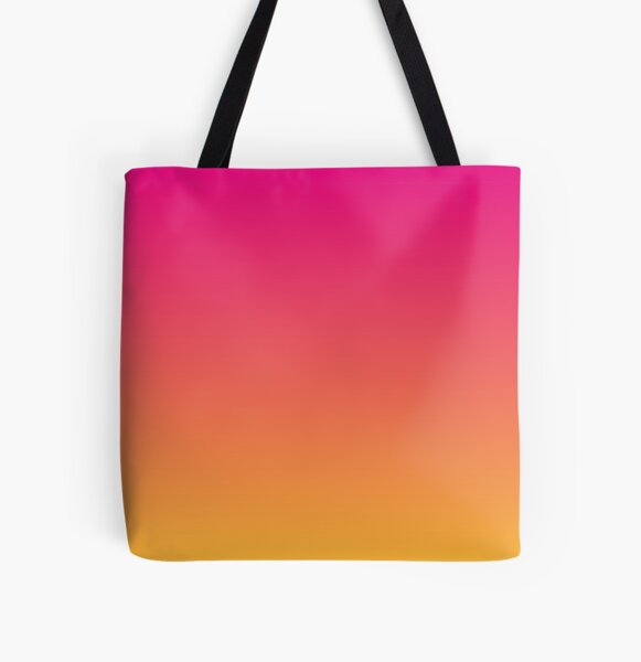 Turquoise pink sunset Ombre  Tote Bag for Sale by fuzzyfox