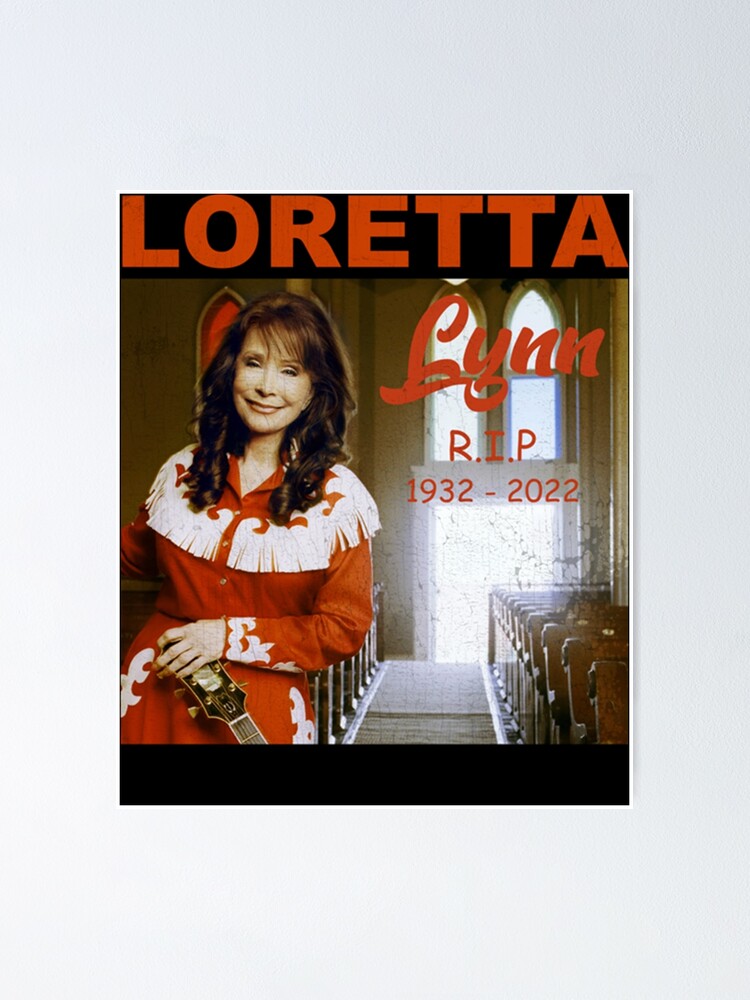 &ldquo;Loretta Lynn&rdquo; Poster for Sale by LukaPasschiers | Redbubble
