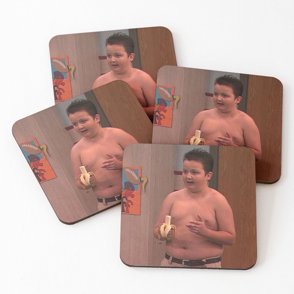 Gibby From ICarly Coasters (Set of 4)