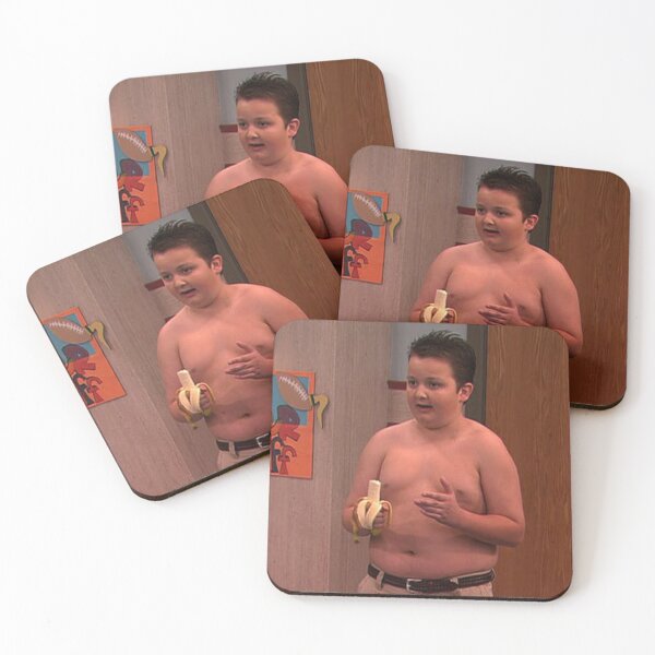 Gibby From ICarly Coasters (Set of 4)