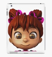 Cartoon Girl iPad Case/Skin