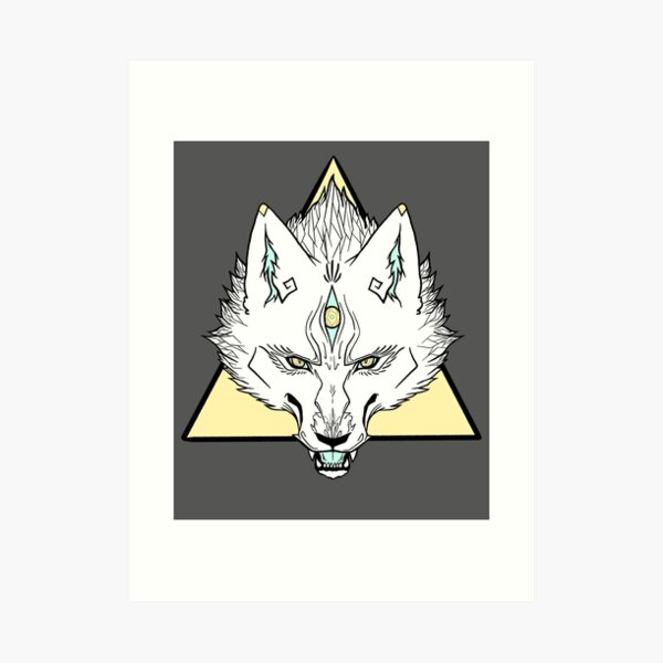  Therian Spirit Notebook: Wolf Mask Lined Journal