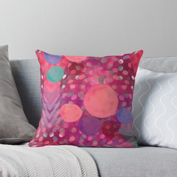 Item preview, "Abstract polka dots in pink and pastel colors" designed and sold by MarCanton.