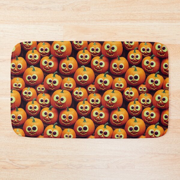 Item preview, Adorable Smiling Pumpkins Jack-o-Lanterns  designed and sold by VintageFlorals.
