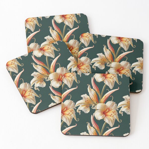 Item preview,  Vintage Abstract Floral Design designed and sold by VintageFlorals.