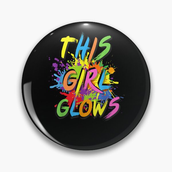 Item preview, This Girl Glows Retro 80's Party Girl 80s Party designed and sold by Theodorefletche.