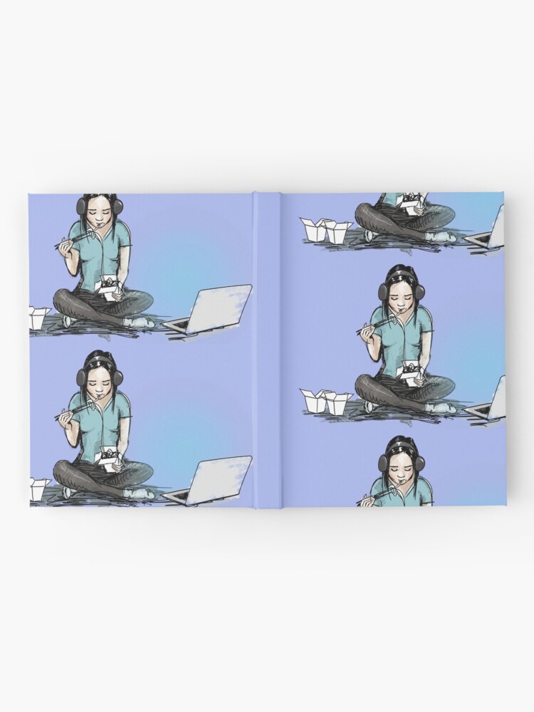 Alternate view of Chinese food and movie night Hardcover Journal