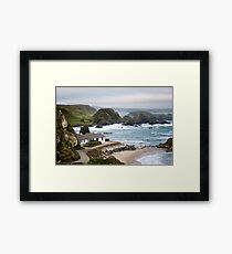 Ballintoy Harbour , County Antrim , Northern Ireland Framed Print