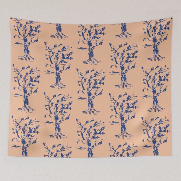 Item preview, Blue Tree in Expressionistic Style designed and sold by Karen Simon.