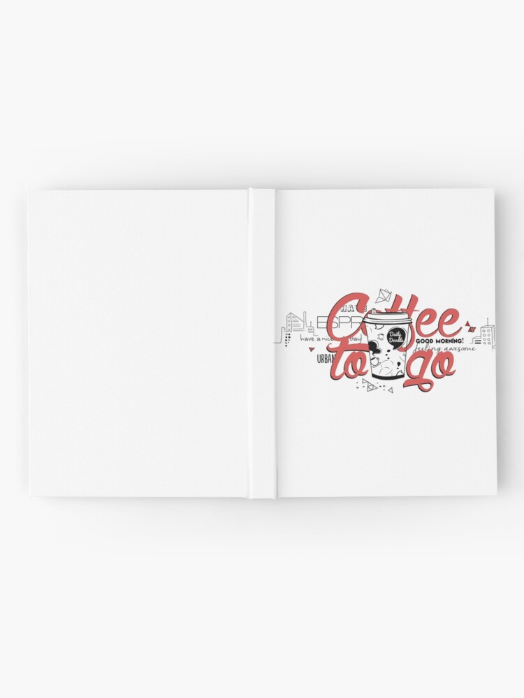 Alternate view of Coffee to go Hardcover Journal