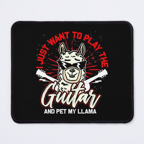 Item preview, Pet Llama Guitar Band Member Guitarist designed and sold by Tranquilharris.