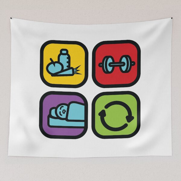 Item preview, Eat Lift Sleep Repeat designed and sold by debelder.