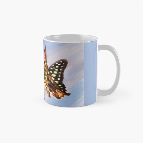 Item preview, Tail Jay on Scarlet Milkweed designed and sold by PhotosByHealy.