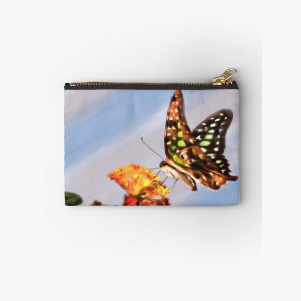 Item preview, Tail Jay on Scarlet Milkweed designed and sold by PhotosByHealy.