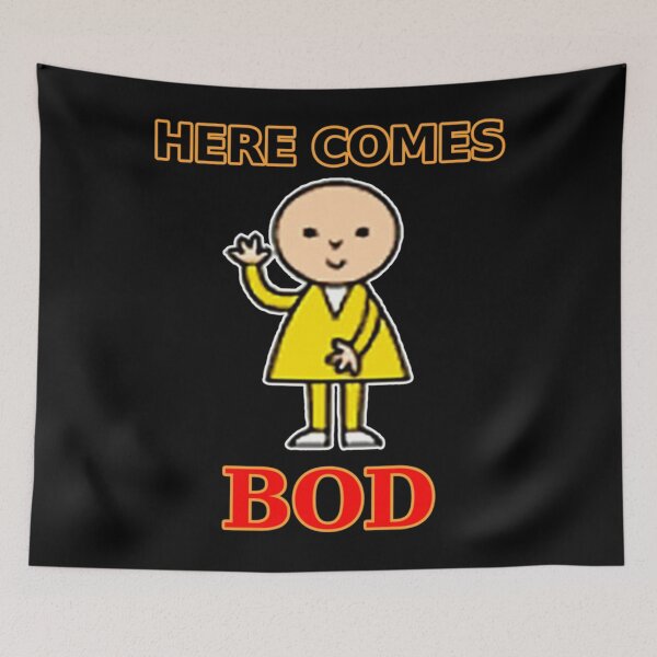 Item preview, Bod Cartoon from Seventies Kids TV Here comes bod designed and sold by CHRISTINEMALLOY.