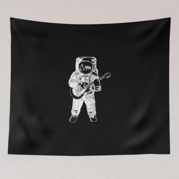 Item preview, Astronaut Guitar Classic T-Shirt designed and sold by Sapphiresacosta.