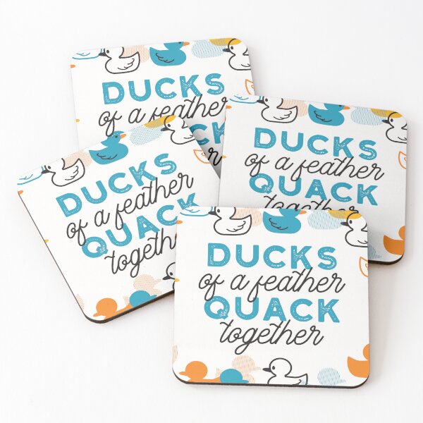 Item preview, Cute Ducks Puns Quote Design designed and sold by FlinArt.