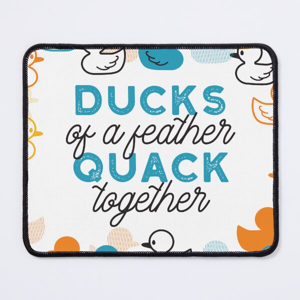 Item preview, Cute Ducks Puns Quote Design designed and sold by FlinArt.