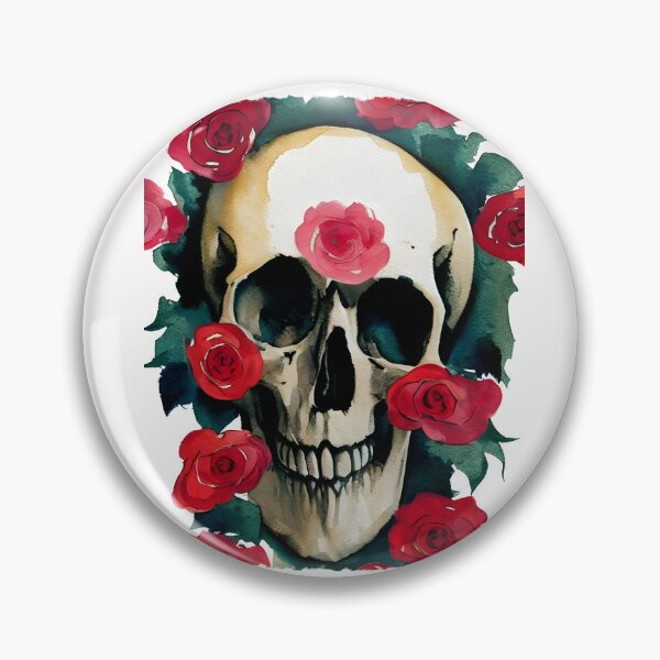 Item preview, Skull and Roses - Fallin Rose Petals designed and sold by freshWaterCo.