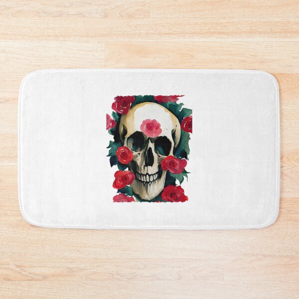 Item preview, Skull and Roses - Fallin Rose Petals designed and sold by freshWaterCo.