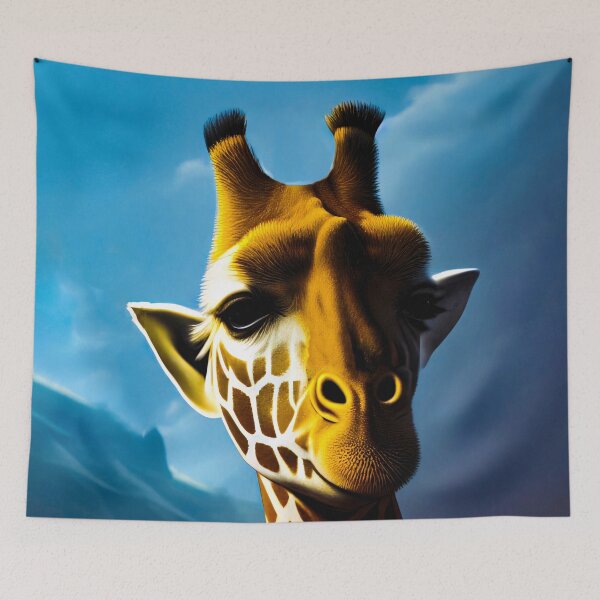 Item preview, The Giraffe Selfie designed and sold by PictureNZ.