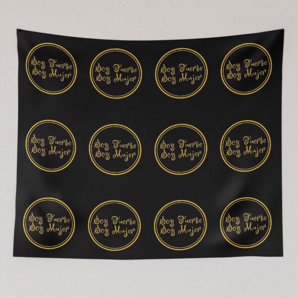 Item preview, Soy Fuerte Soy Mujer - I Am Strong I Am A Woman - Spanish Phrase designed and sold by JourneyCreative.
