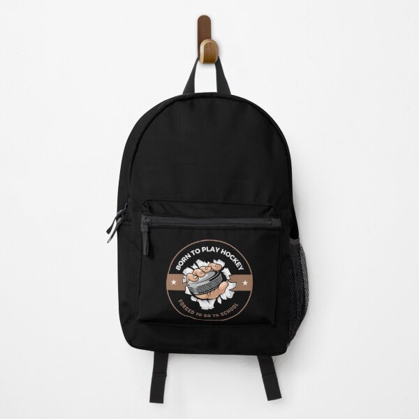 Item preview, Born to play hockey forced to go to school designed and sold by madraso.