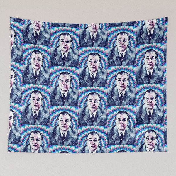 Item preview, Jorge Luis Borges Artwork | Jorge Luis Borges Portrait | Jorge Luis Borges Wall Art  designed and sold by Suyogsonar25.