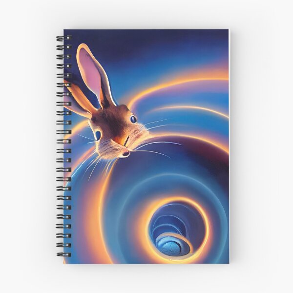 Item preview, Rabbit Leaping into a Wormhole designed and sold by Jaraz.