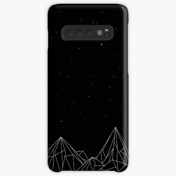 Night Court Mountains - Black (OLD VERSION) Samsung Galaxy Snap Case