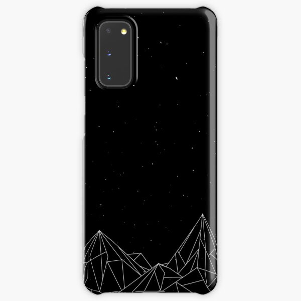 Night Court Mountains - Black (OLD VERSION) Samsung Galaxy Snap Case