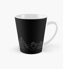 Taza cónica Montañas de la Corte Nocturna - Negro (VIEJA VERSIÓN)