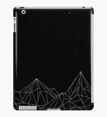 Night Court Mountains - Black (OLD VERSION) iPad Case/Skin