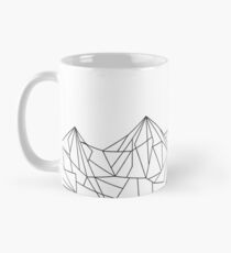 Nacht-Gerichts-Berge - Weiß Tasse (Standard)