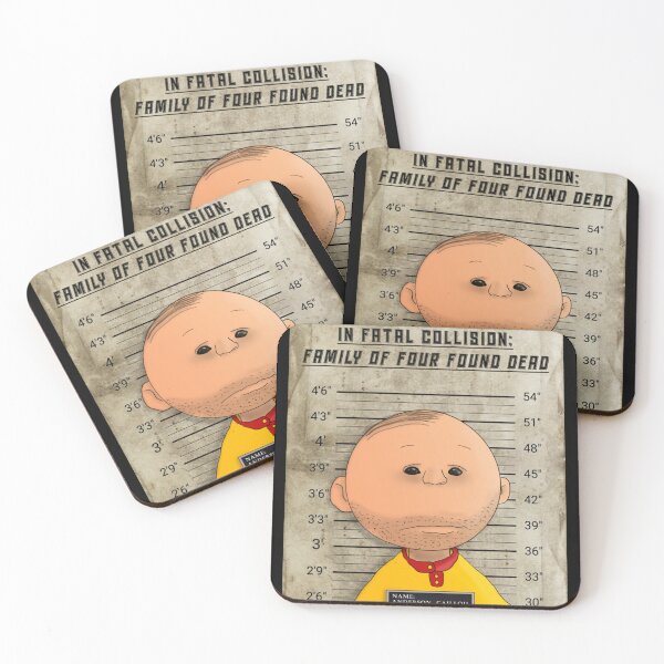 Item preview, Caillou Crimes family of four found dead anderson, caillou designed and sold by CHRISTINEMALLOY.