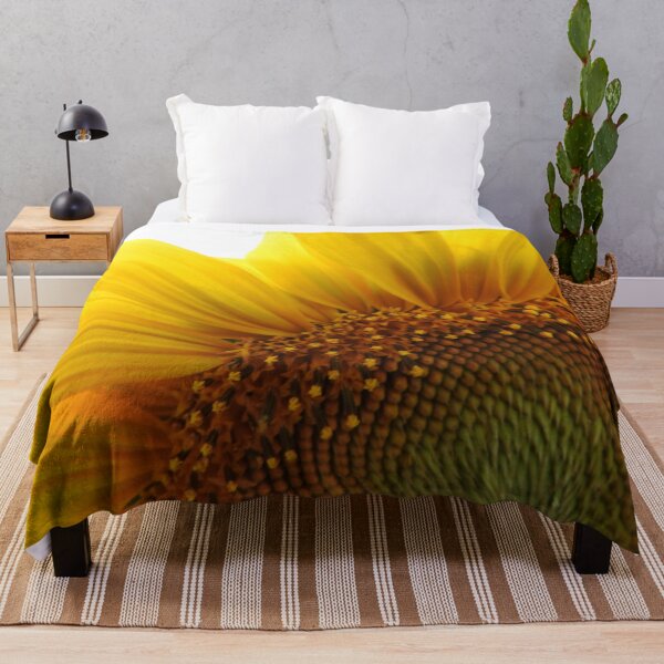 Item preview, close up of a giant sunflower designed and sold by Stephanie Skeem.