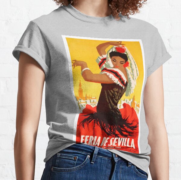 Spain 1959 Seville April Fair Poster Classic T-Shirt