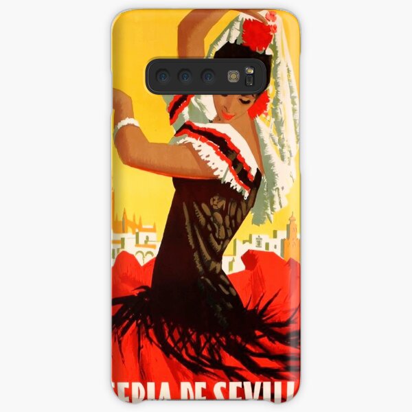 Spain 1959 Seville April Fair Poster Samsung Galaxy Snap Case