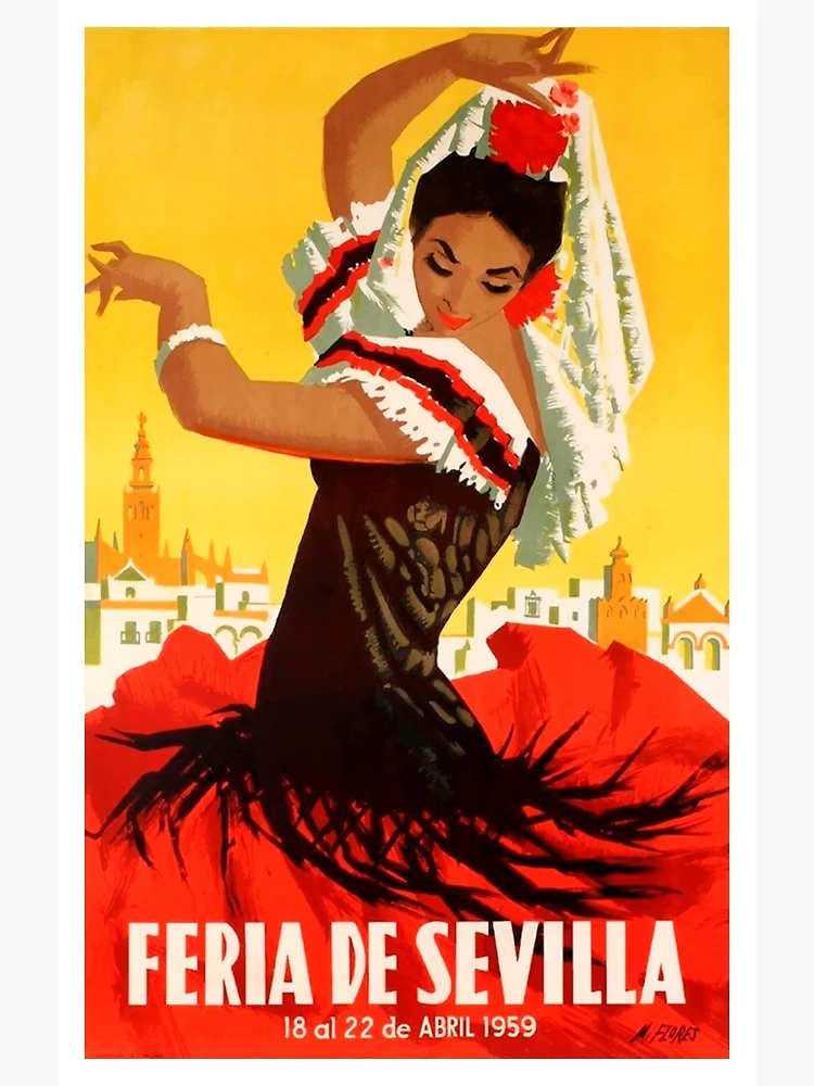 Spain 1959 Seville April Fair Poster