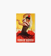 Lámina rígida Cartel de feria de abril de 1959 de España 1959