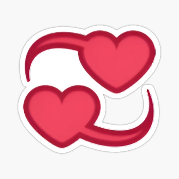 cute heart Sticker for Sale by TheDavidAndrew