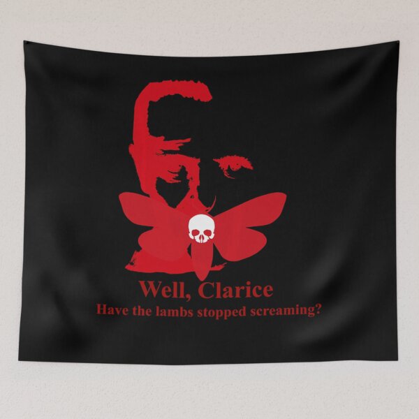 Item preview, Have the lambs stopped screaming Red Classic T-Shirt designed and sold by LukaPasschiers.