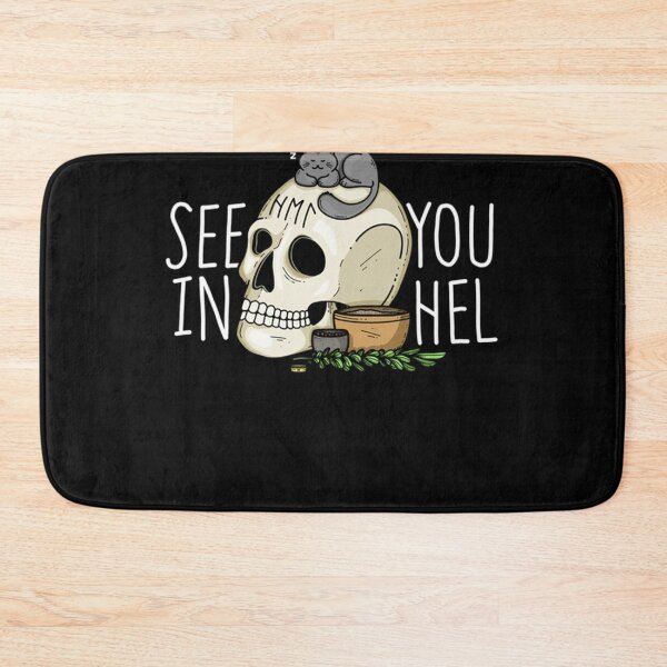 Item preview, See You In Hel (sleepy kitty) Classic T-Shirt designed and sold by KyaraBierstra.